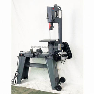 Sierra de cinta automática horizontal para carpintería y corte de metal, máquina pequeña de mesa para carpintería horizontal y corte de metal - Product Image 2