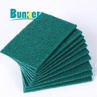 Rouleaux de tampons à récurer réutilisables en sable diamant éponge de lavage de vaisselle de cuisine pour chiffons de nettoyage résistants aux acides