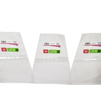 Triangle en plastique transparent imprimé personnalisé en forme de cône Raisins Concombres Tomates Fruits Légumes Poivrons Pochette de sac d'emballage