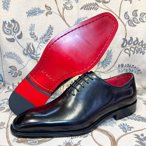 Di alta qualità da <span class=keywords><strong>uomo</strong></span> originale in vera pelle con soletta rossa alla moda abito formale da sposa Oxford scarpe da ufficio - Product Image 6