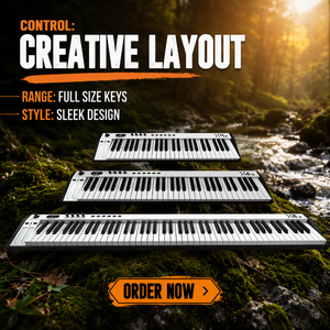 Midiplus X4 III Tastiera MIDI a <span class=keywords><strong>49</strong></span> Tasti Sensibile alla Velocità, Controller MIDI USB con Scala Intelligente e Scocca in Metallo per Home Studio - Product Image 6
