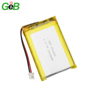 Công suất cao Polymer Pin <span class=keywords><strong>Lithium</strong></span> geb 654060 505068 585460 903759 3.7V 2000mAh LiPo pin với CB MSDS UN38.3 iec62133 - Product Image 1