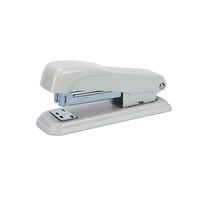 Agrafeuse de bureau en métal avec logo personnalisé, pour relier le papier, fournitures de bureau, petite, moyenne, grande taille