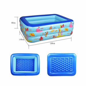 <span class=keywords><strong>Piscine</strong></span> gonflable en PVC facile à installer, à montage rapide, avec fond à bulles pour adultes et enfants, utilisation à domicile ou en extérieur - Product Image 6