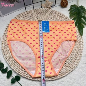 Amysi 556 #   Nouvelle collection 2026 : Ensemble de sous-vêtements pour femmes, motif floral tendance, taille haute, fin, respirant, imprimé, vente en gros - Product Image 5