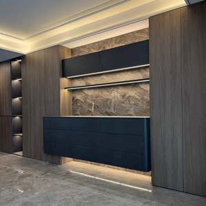 Customized Modern Solid Wood <b>Sideboard</b> for Living Room and Restaurant Environmentally Protected Furniture - Product Image 3