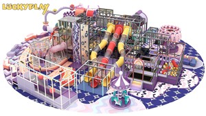 LUCKYPLAY Installation d'aire <span class=keywords><strong>de</strong></span> <span class=keywords><strong>jeux</strong></span> intérieure, ensemble d'équipements <span class=keywords><strong>de</strong></span> <span class=keywords><strong>jeux</strong></span> souples, solution clé en main - Product Image 5