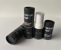 Boîte d'emballage en carton cylindrique pour baume à lèvres recyclable de haute qualité, contenant rond pour rouge à lèvres, tube en papier pour baume à lèvres à rotation