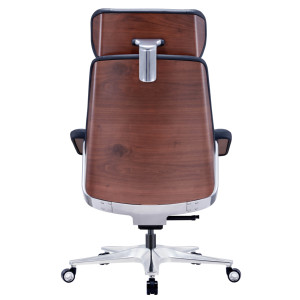 Ghế văn phòng xoay da thật cao cấp JORI JP200-1 Boss, thiết kế công thái học, có thể ngả lưng, khung nhôm. - Product Image 4