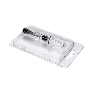 化妆品注射器包装蛤壳泡罩包装1毫升注射器玻璃