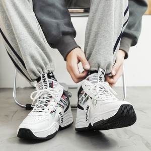 Chaussures de course d'hiver pour hommes, tige haute en mesh, lacets, rembourrées, chaudes, résistantes aux températures négatives jusqu'à -40 degrés, semelle extérieure en PVC antidérapante, légères, pour la neige - Product Image 3