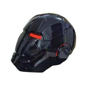 Máscara MK5 Popular 2026, Disfraz de Jarvis, Máscara de <span class=keywords><strong>Iron</strong></span> <span class=keywords><strong>Man</strong></span> Automática y Portátil, <span class=keywords><strong>Casco</strong></span> de <span class=keywords><strong>Iron</strong></span> <span class=keywords><strong>Man</strong></span> Mk5, Totalmente Negro - Product Image 5