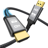 Câble vidéo UHD 2.0 vers VGA UNIEAN, vente en gros d'usine, 2M 3M, 48 Gbps, 60 Hz, plaqué or, 8K 4K, pour TV