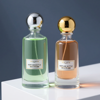 Luxuriöse Leere Parfümflaschen 50ml & 100ml Großhandel Pumpzerstäuber Glasflasche mit Einzigartigem Box-Design