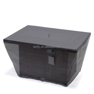 Waterproof UV Resistant Fabric <strong>Patio</strong> Fire Pit <strong>Table</strong> <strong>Cover</strong> Outdoor Furniture <strong>Cover</strong> - Product Image 1