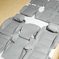 Housse de siège de voiture en cuir NAPPA respirant personnalisée, décoration de siège simple et élégante, spéciale pour Highlander, Ford Explorer