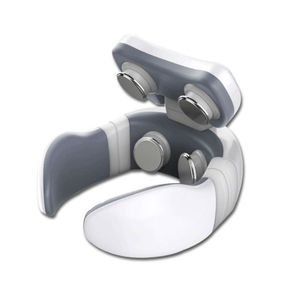 Masajeador de cuello con 4 cabezales de masaje, recargable por USB, terapia de golpeteo y palmaditas para el cuello, uso doméstico - Product Image 1