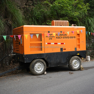 Kaishan 570cfm 12 bar Diesel-Powered Portable Screw Air Compressor - High-Efficiency for Digging <strong>Mining</strong>, Construction - Product Image 3