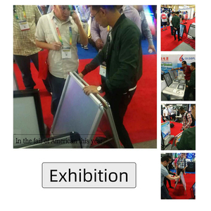 CYDISPLAY - Marco Plegable Portátil de Aluminio para Pósteres de 11x17 Pulgadas (A3), con Carga Frontal de 30x40 cm - Product Image 5