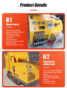 Grúa Araña Telescópica Eléctrica de <span class=keywords><strong>Alquiler</strong></span> YUGONG de 1.2~12 Toneladas, 6m 8m, de Servicio Pesado, Mini Industrial, con Orugas - Product Image 3