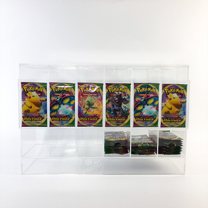 Présentoir en acrylique transparent pour garçon de jeu, distributeur de Pack Booster en acrylique, présentoir de cartes de jeu - Product Image 4