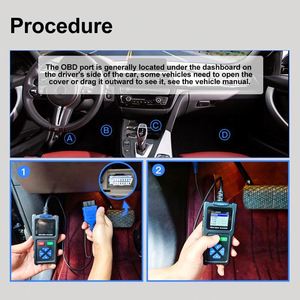 Factory Wholesale T100 OBD2 <b>Car</b> Diagnostic Tool Full Function Code Reader with DTC & Live Data 1 Year Warranty - Product Image 5
