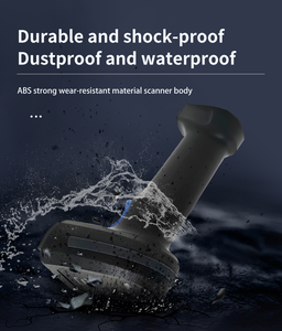 Lecteur de codes-barres 1D 2D sans fil polyvalent <span class=keywords><strong>2</strong></span> en 1 <span class=keywords><strong>2</strong></span>,4 GHz sans fil et USB <span class=keywords><strong>2</strong></span>.0 filaire portable - Product Image 4