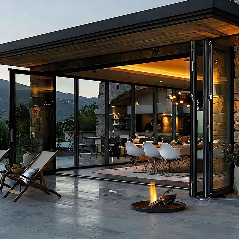 New Modern Hotel Restaurant Aluminium Double