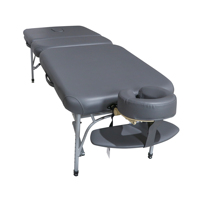 Table de soin esthétique réglable en similicuir léger et surdimensionné, table de massage portable haute densité