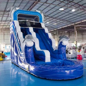 Tobogán Acuático Inflable Grande para Exteriores, Gran Éxito de Ventas en Europa y Estados Unidos, Uso Comercial, Garantía de 3 Años, Fabricado por Fabricantes Chinos - Product Image 1