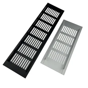 Hot Popular Kitchen Grille Air Vent Hole Covers Wardrobe Shoe Cabinet Door Ventilation Hole