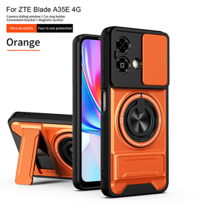 Lichicase 360 °   Funda Protectora para Teléfono con Anillo Giratorio y Protección de Cámara de Cobertura Total para ZTE Axon 60 Blade A35 A55 - Product Image 6