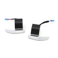 Palettes de changement de vitesse pour volant de voiture en PVC, 3/4 branches, tailles de poignée 30-50mm, compatibles avec F20/F22/F30/F32/F10/F12/F07/F01 M1-M6