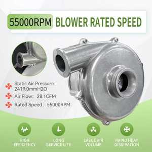 24V 25kpa DC <strong>Blower</strong> Mini High-Pressure All-Aluminum <strong>Fan</strong> Designed for 3D Printers and <strong>Air</strong> Cushion Machines - Product Image 2