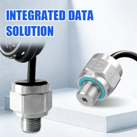 FIMEET Mini Stainless Steel Pressure Transmitter IP65 4-20mA Liquid/Gas Range Micro Pressure Transducer 0.5%FS Accuracy