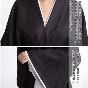 อะนิเมะน่ารัก บลีช อิจิโกะ คุโรซากิ ชิฮาคุโช ชุดกิโมโนคอสเพลย์สีดำ S-3XL - Product Image 4