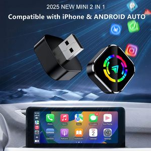 2025 Nâng Cấp 2 Trong 1 <span class=keywords><strong>Mini</strong></span> <span class=keywords><strong>USB</strong></span> Thiết Kế Xe Chơi <span class=keywords><strong>Adapter</strong></span> Với Loại C Phổ Thông Minh <span class=keywords><strong>USB</strong></span> Carplay Xe Hộp Không Dây <span class=keywords><strong>Adapter</strong></span> - Product Image 3
