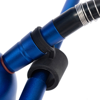 Vente en gros usine – Chicha portable en aluminium personnalisée, petite, avec sac de voyage en verre
