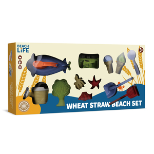 Migliori giocattoli da spiaggia <span class=keywords><strong>per</strong></span> bambini all'ingrosso materiale paglia di grano Buggy auto con barca 9 pezzi accessori <span class=keywords><strong>per</strong></span> la <span class=keywords><strong>sabbia</strong></span> - Product Image 3