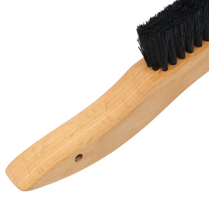 Solid Wood Cleaning <b>Brush</b> With Soft Pig Bristles For Household Use - Product Image 2