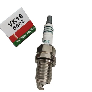 Venta al por mayor de piezas de automóviles japonesas de alta calidad DEN tan bujía de iridio OEM VK16 VK20 IK16 IK20 - Product Image 2