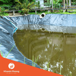 แผ่นใยสังเคราะห์ HDPE คุณภาพสูงสำหรับบ่อจัดสวน ให้พื้นฐานที่มั่นคงสำหรับปลาและการจัดสวนน้ำ - Product Image 1
