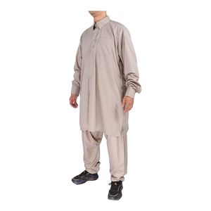 El más nuevo diseño de Libia Hombres árabes de alta calidad Jubah Thobe <span class=keywords><strong>Estilo</strong></span> de dos piezas con <span class=keywords><strong>pantalones</strong></span> - Product Image 3