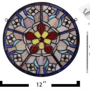 Ventana de Vidrio Sólido Estilo Europeo Floria Design de 12 Pulgadas, Alta Transmitancia de Luz, Decoración para Cocina, Dormitorio, Sala de Estar - Product Image 4