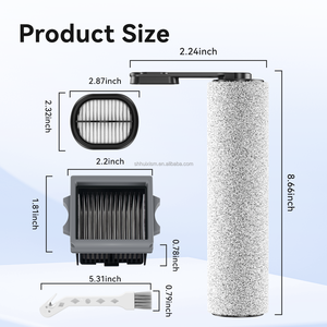 Rouleaux de brosse de rechange et kits de filtres HEPA compatibles avec l'<span class=keywords><strong>aspirateur</strong></span> sec et humide sans fil <span class=keywords><strong>Tineco</strong></span> Floor One <span class=keywords><strong>S5</strong></span> Combo - Product Image 6