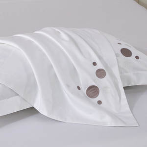 Alenhome <span class=keywords><strong>Harmony</strong></span> Luxury 100% Coton Pur Collection Hôtel Housse de Couette Queen Broderie Ensemble de Housse de Couette OEM ODM - Product Image 4