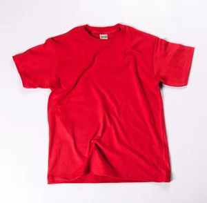 T-shirt à manches courtes en coton lourd japonais 230g, couleur unie blanche pour homme, t-shirt uni pour homme - Product Image 1