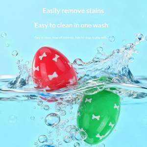 Mainan Bunyi Berbentuk Telur untuk Anjing, Berbahan Kertas, Berbentuk Molar, Berbahan Gabus, Berbentuk Teddy, dan Berbahan Karet - Product Image 4