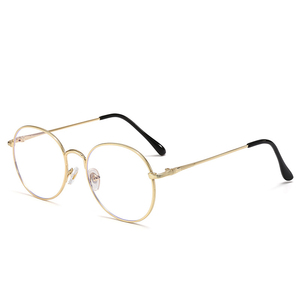 LBASHADES 8030 Gold Metal Frame Sunglasses Retro Hip Hop Punk Style <strong>Korean</strong> Tide Personality <strong>Glasses</strong> for Men and Women - Product Image 6