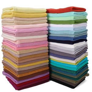 High Quality Soft Modal Fabric Cotton Jersey <strong>Scarf</strong> Eid Modest Premium Jersey Hijab For Muslim Women Islamic <strong>Plain</strong> Hijab - Product Image 2